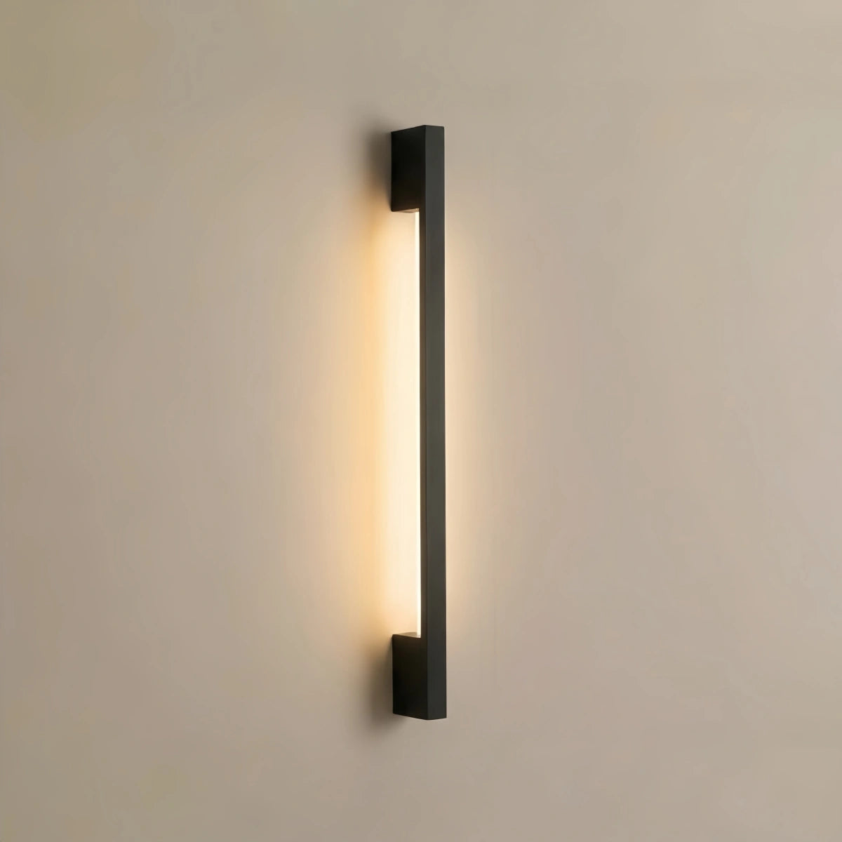 Arcato Moderne lineare LED-Wandleuchte – Schwarze Wandleuchte für das Wohnzimmer