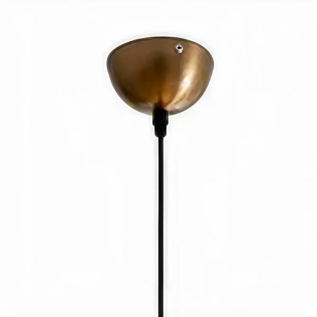 Vetro Retro Glass Pendant Light --Coffee Or White for Dining Room