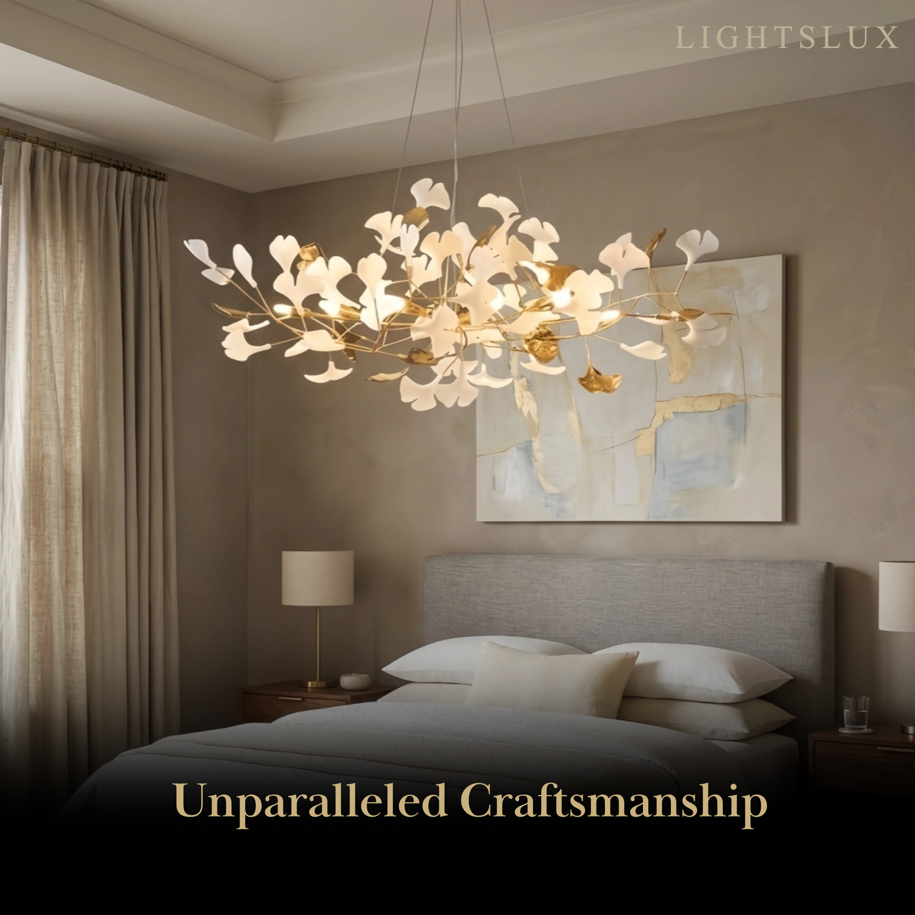 Excelis Art-Deco-Kronleuchter – Keramikdesign für das Esszimmer