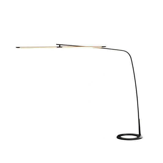 Arcato Modern Black Floor Lamp