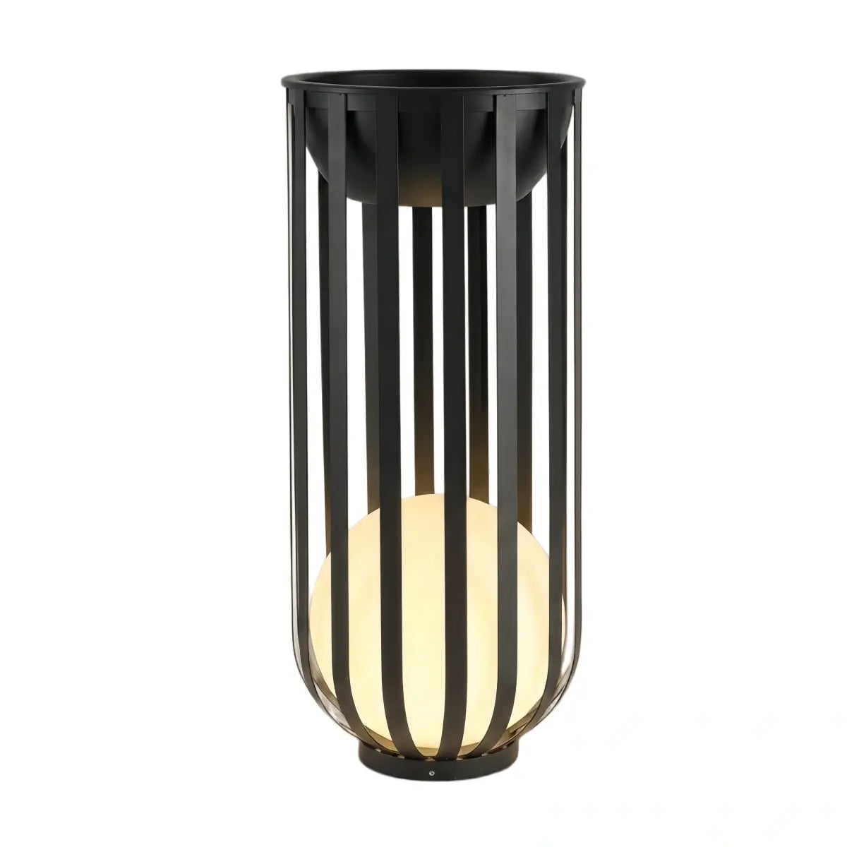 Arcato Modern Black Outdoor Floor Lamp