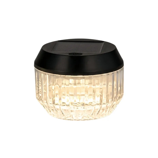 Irondale Modern Solar Pathway Lights - Black