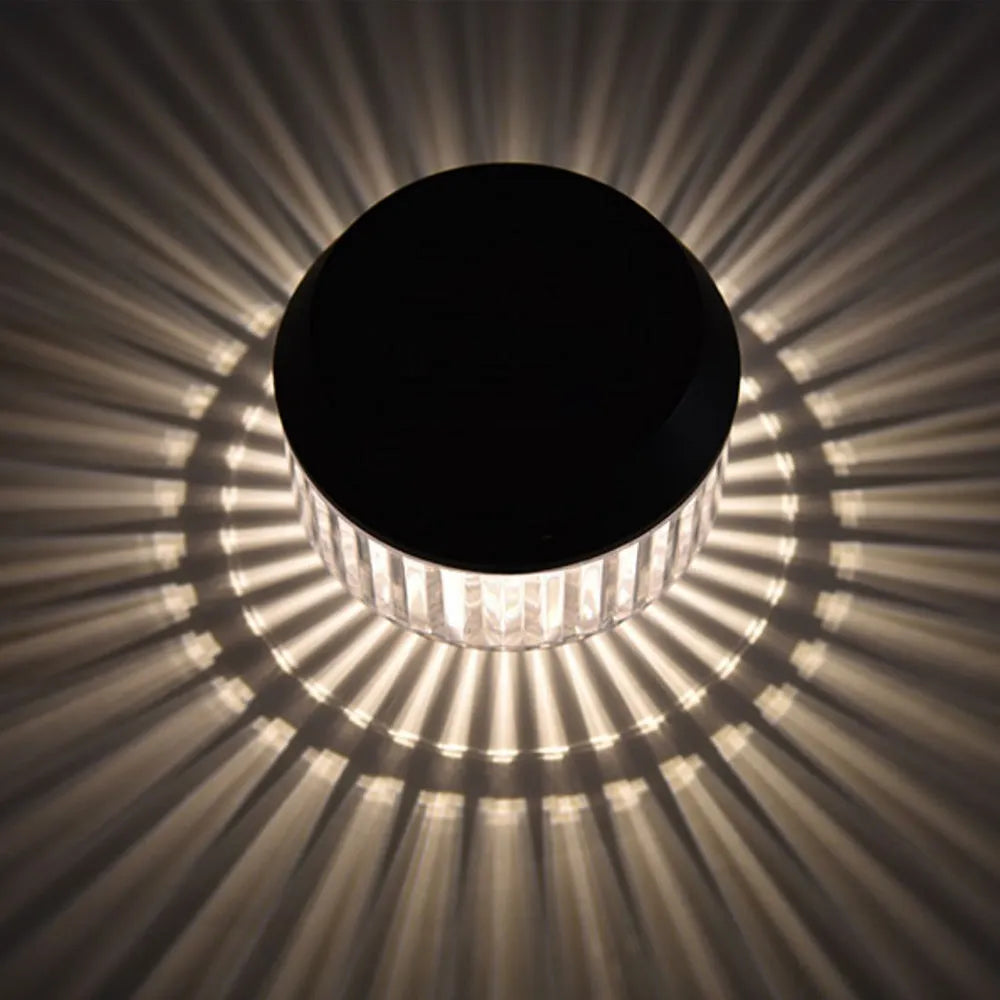Irondale Modern Solar Pathway Lights - Black