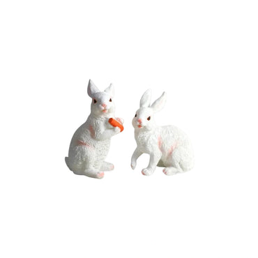 Easter Bunny Outdoor Light – Cute Sitting & Carrot Bunny Garden Lamp