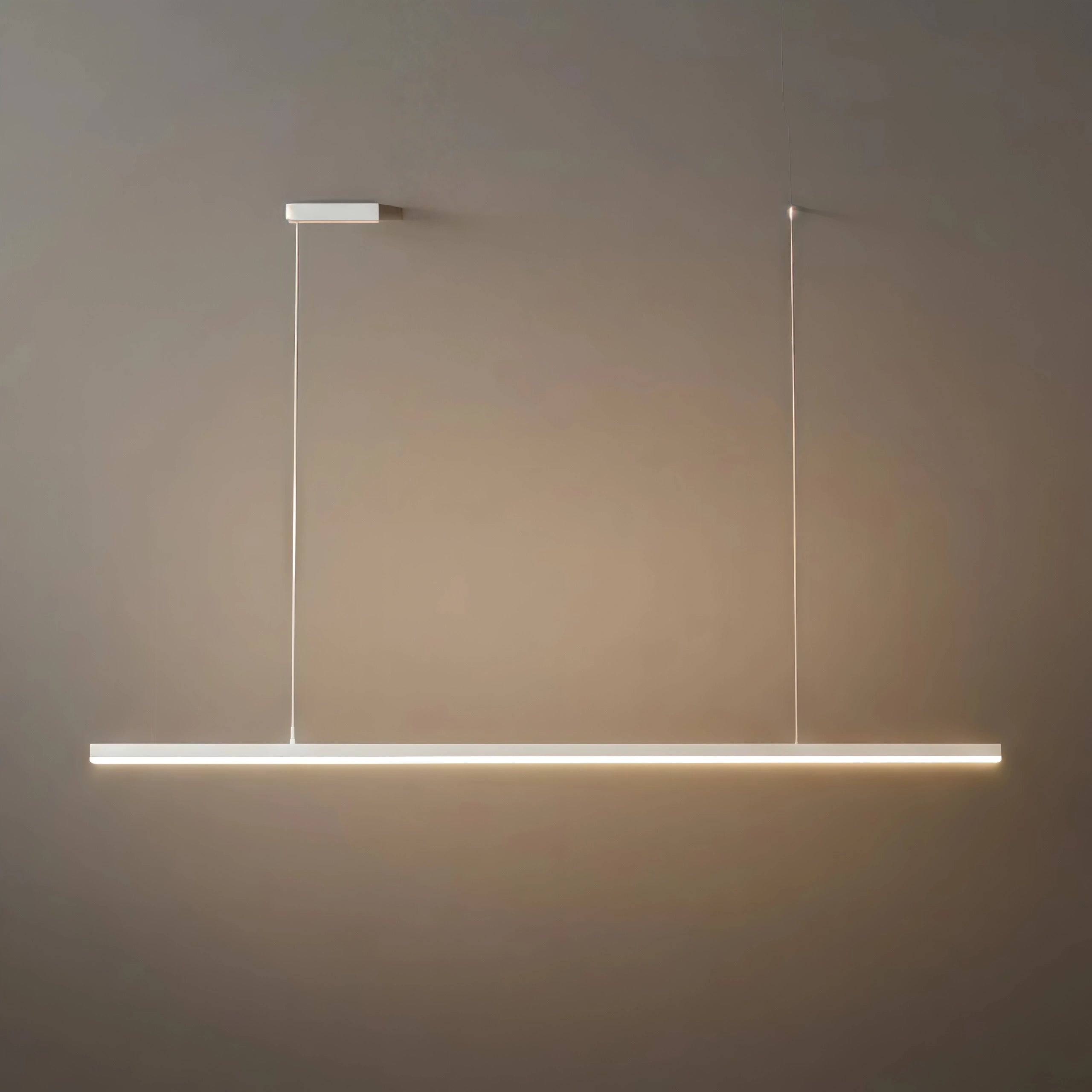 Arcato Moderne LED-Pendelleuchte – Weiß/Schwarz Metall/Glas für das Esszimmer