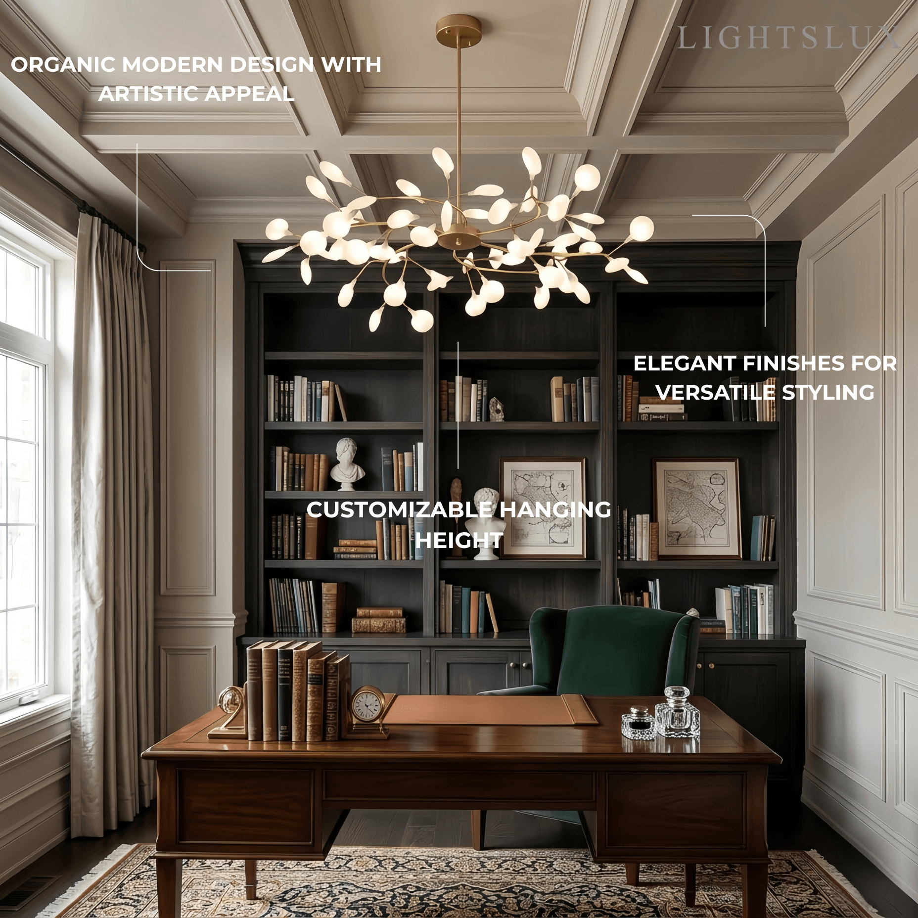 Excelis Art Deco Chandelier