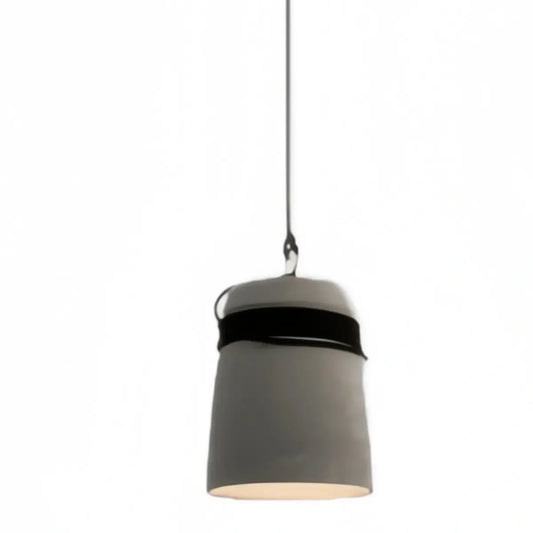 Irondale Industrial Grey Cement Pendant Light