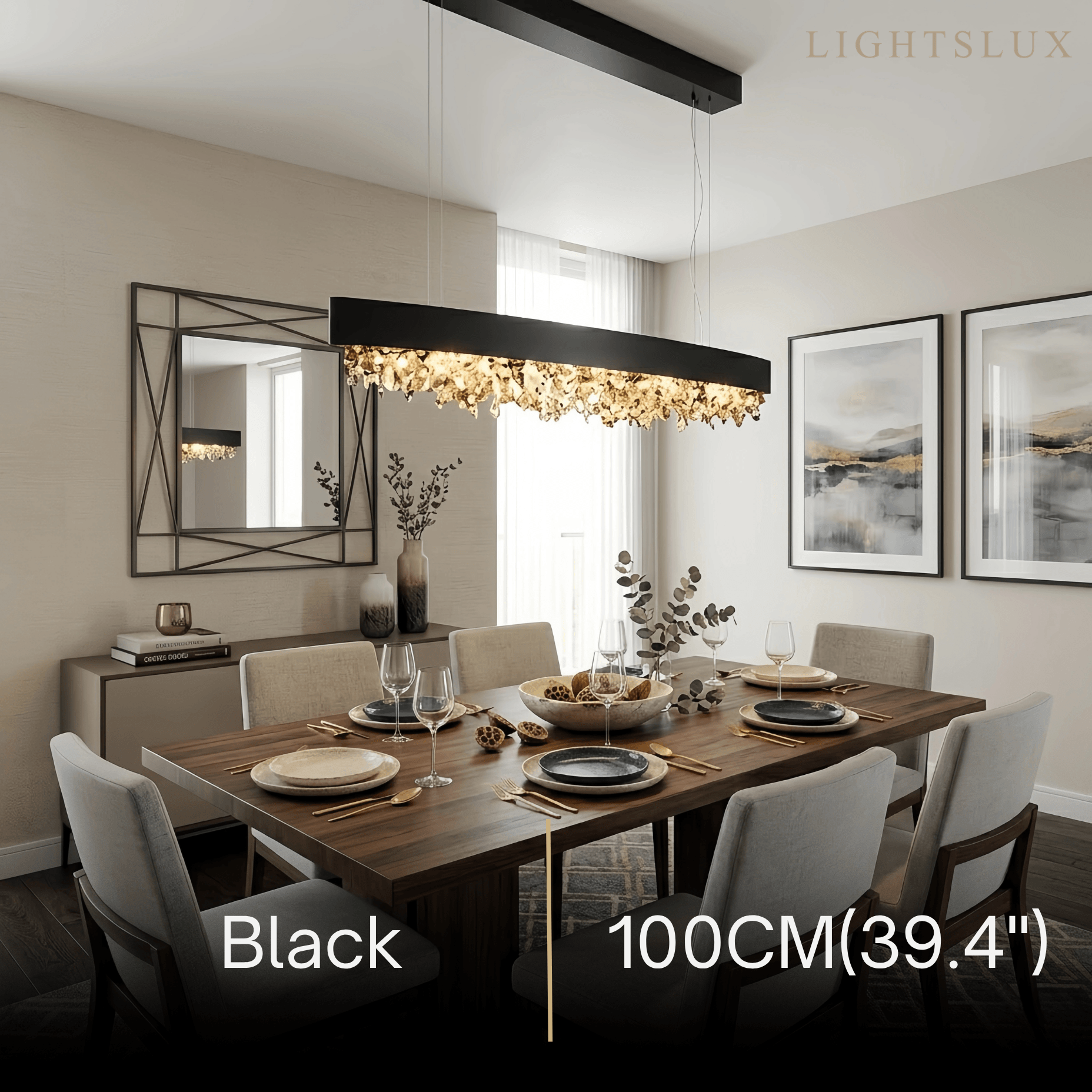 Excelis Royal Crystal Pendant Light