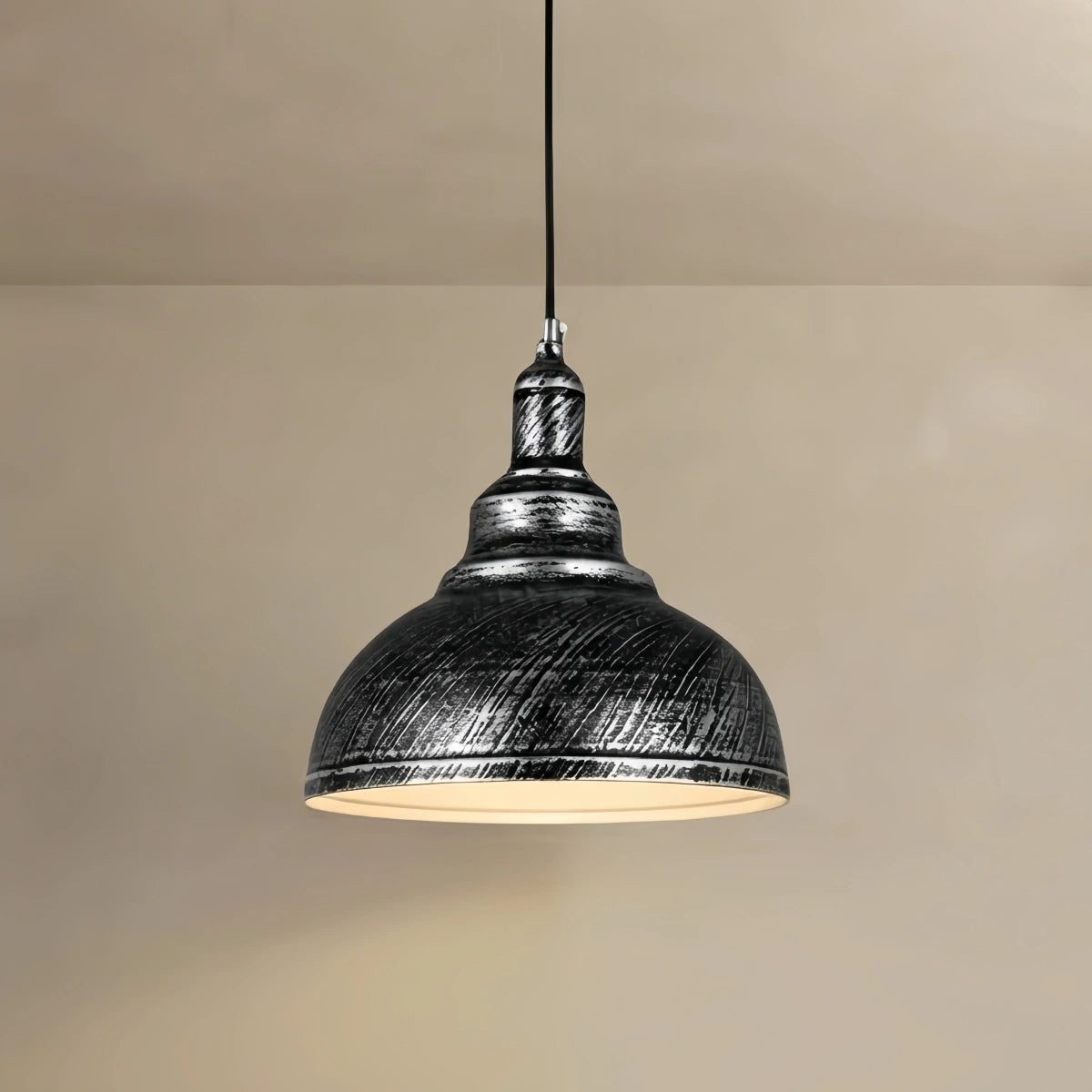 _Light_Copper_Dome_Design_for_Dining_Room