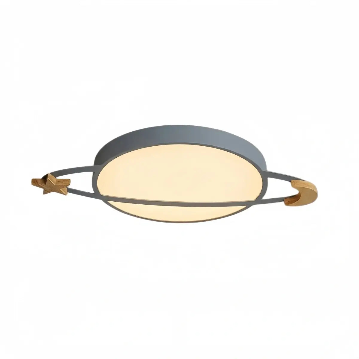Vivara Modern Ceiling Light - Dimmable Grey/White/Green for Bedroom
