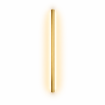 Arcato Minimalist Linear LED Wall Lamp – Black/Gold for Bedroom/Living Room