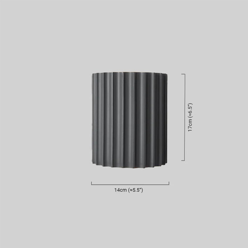 Modern Resin Wall Light Dimension