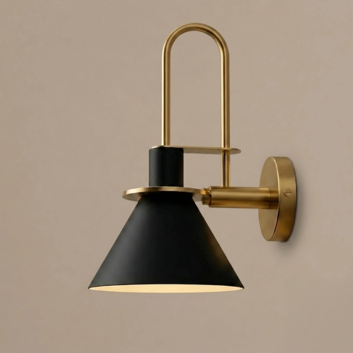 Nordic_Gray_Conical_Wall_Lamp_Dimension