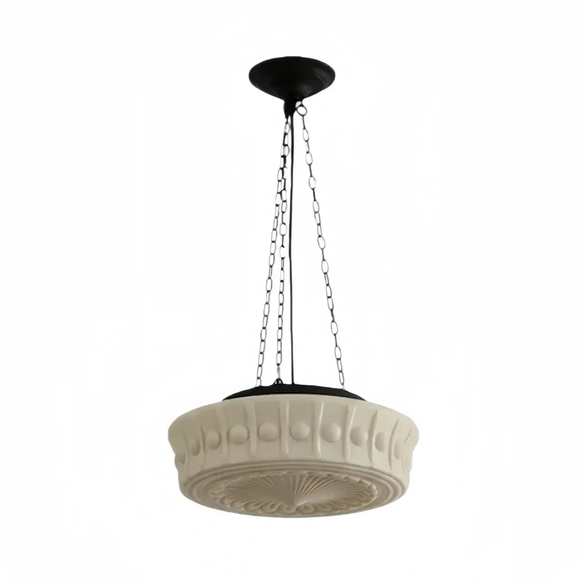 Crema Vintage Glass Pendant Light