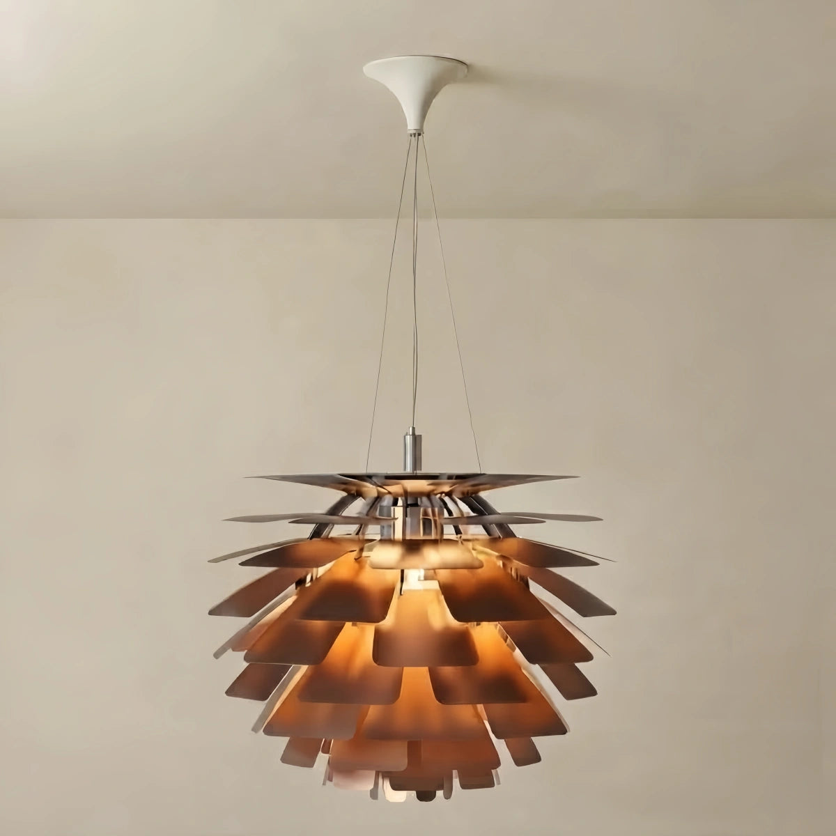 Vivara_Pendant_Light_Pinecone_Design_Silver_White_Black_for_Dining_Room