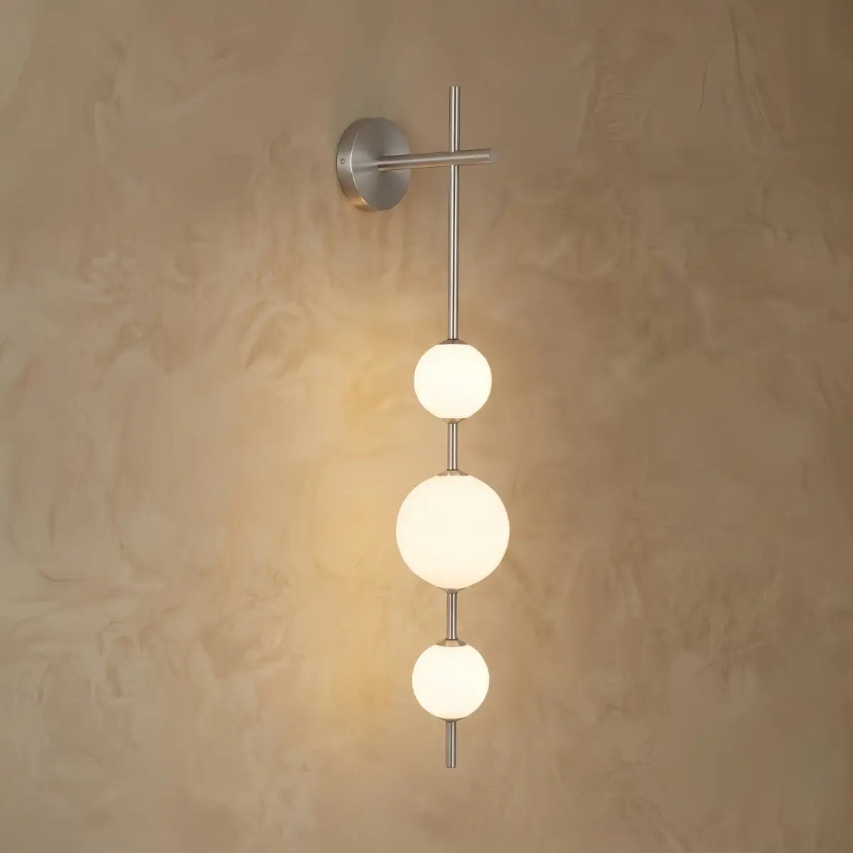 Vivara Modern Alabaster Wall Lamp -- Spheres for Living Room