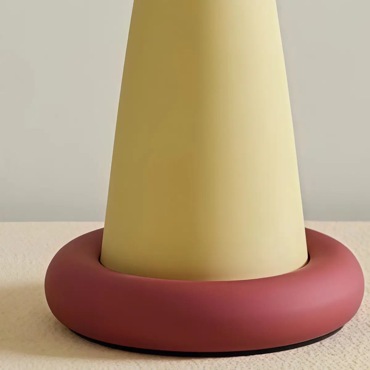 Nordic Table Lamp--Metal and Fabric for Bedroom