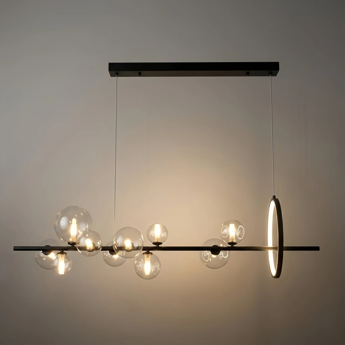 Nebula Minimalistische Pendelleuchte – Nordische Deckenleuchte für Esszimmer/Kücheninsel