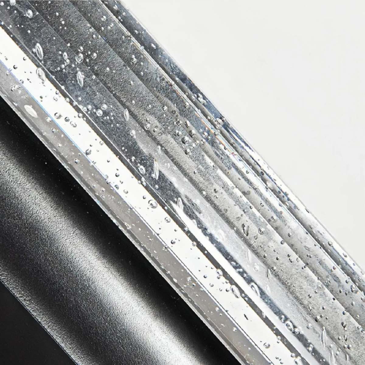 Arcato Moderne Außenwandleuchte – Schwarz Edelstahl Kristallakzente Sternenleuchten für den Eingangsbereich