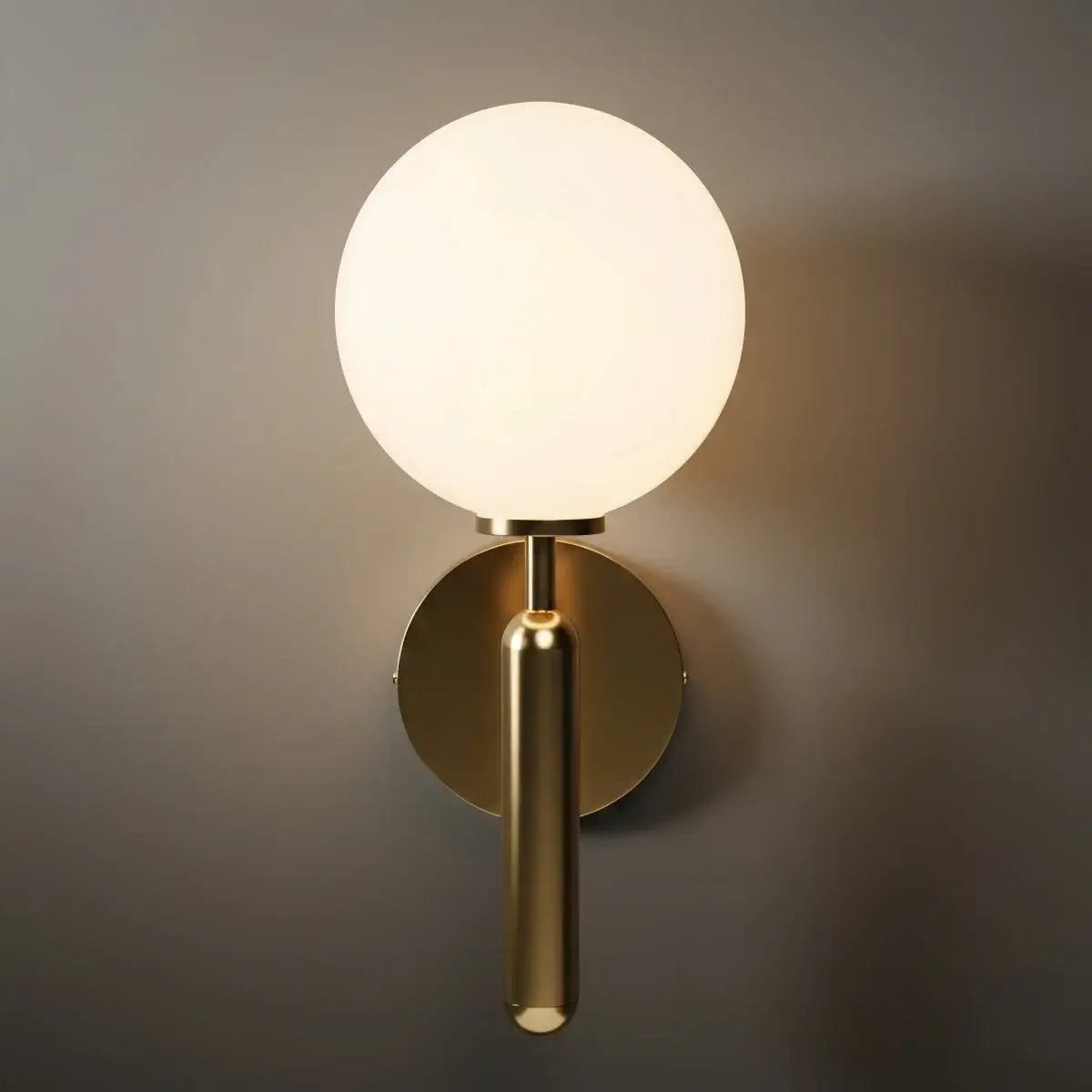 dern Solid Brass Wall Sconce for Living Room