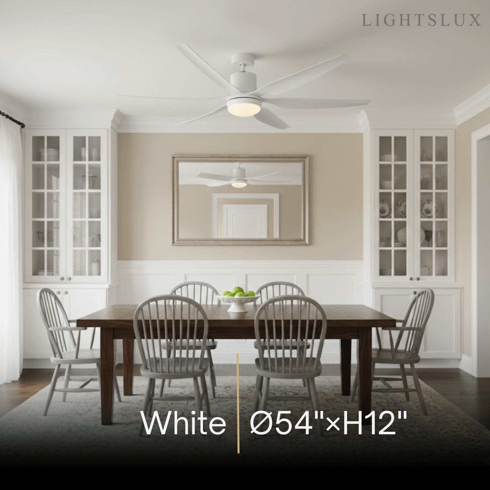 Morandia Modern Ceiling Fan Light