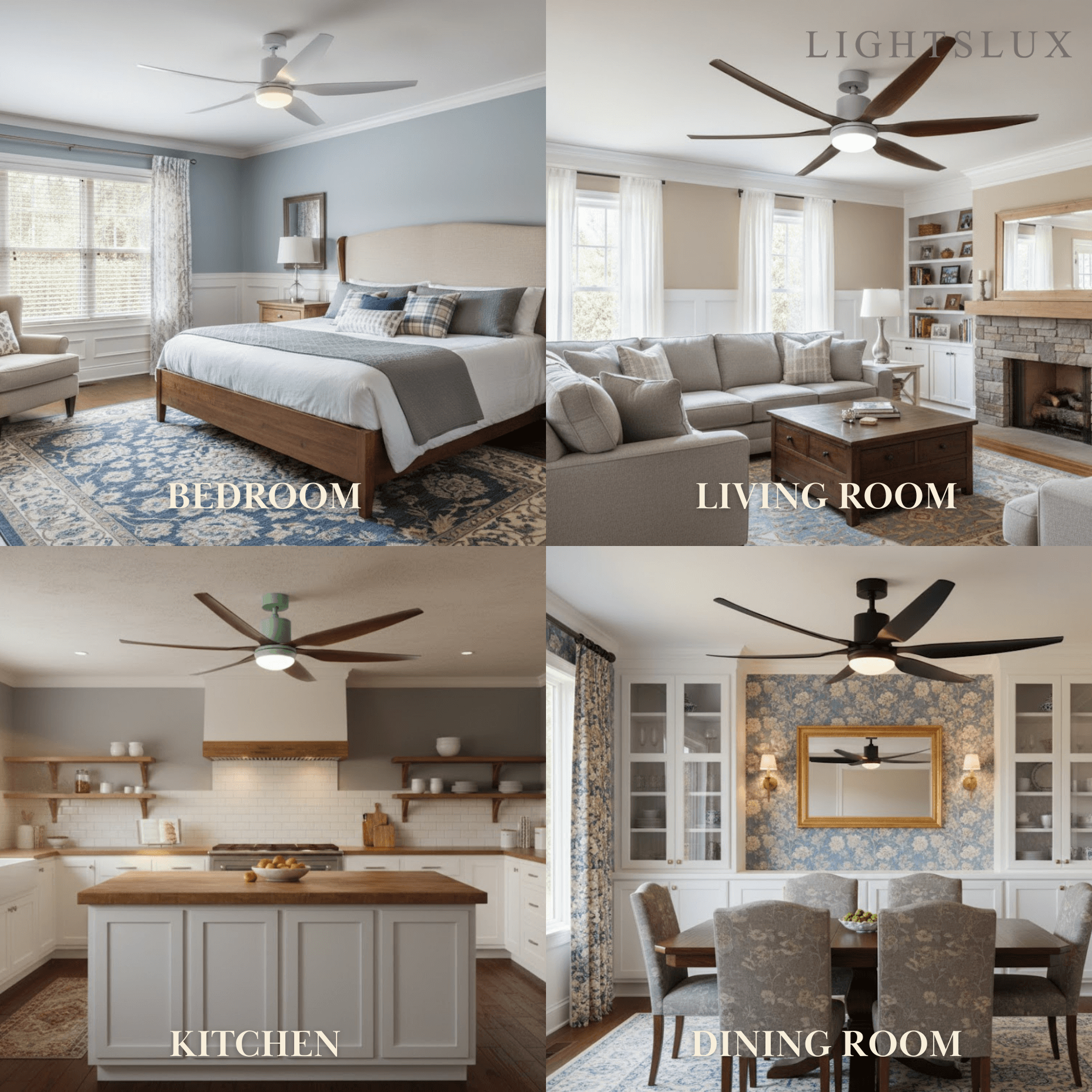 Morandia Modern Ceiling Fan Light