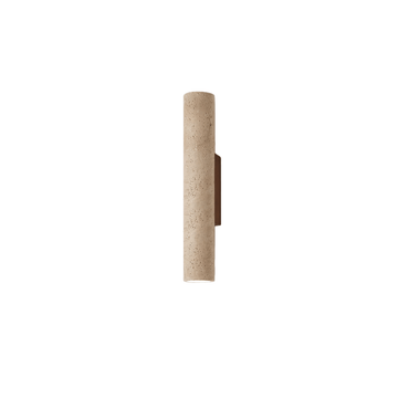 Minimalist Travertine Wall Lamp