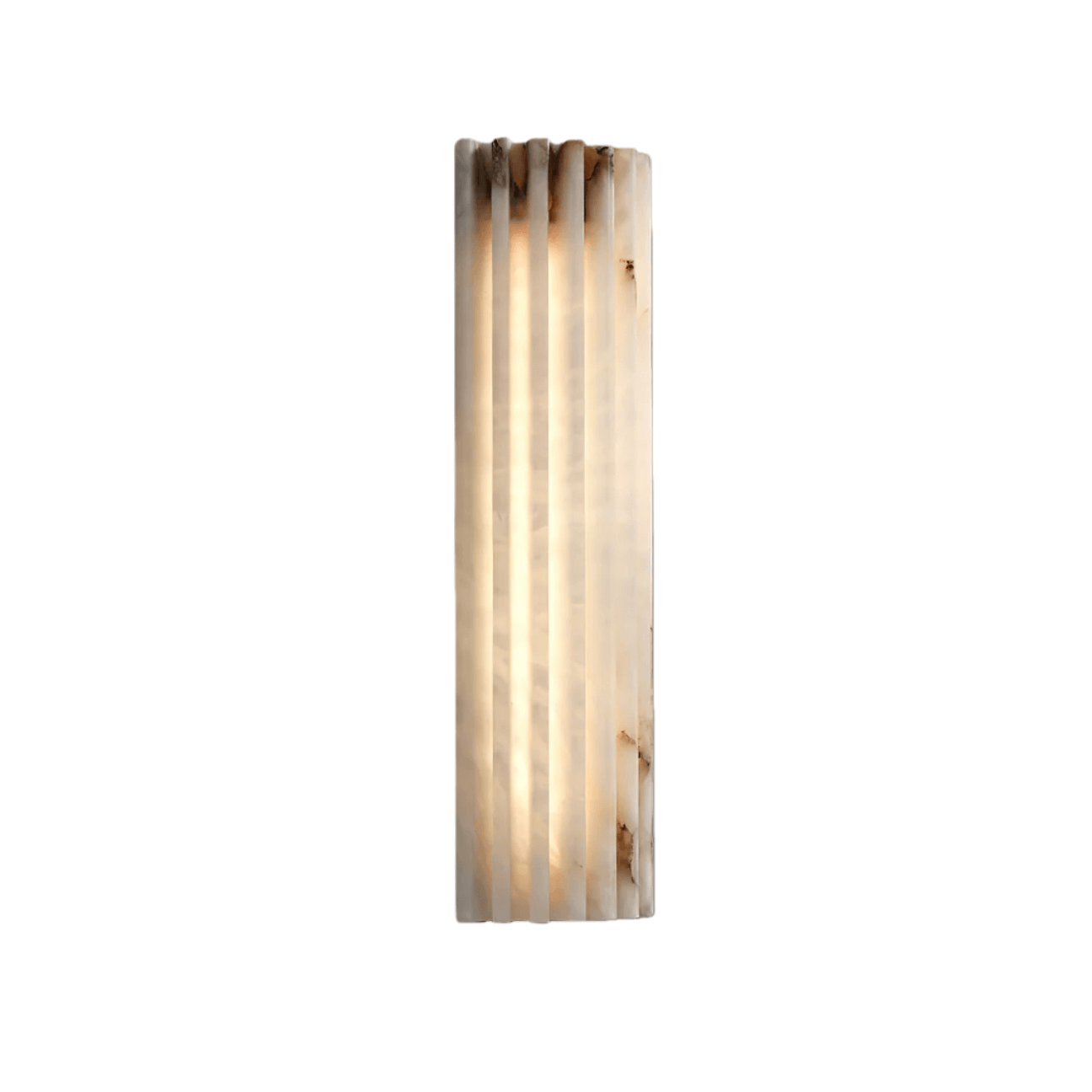 Modern Alabaster Wall Light – White Natural Stone
