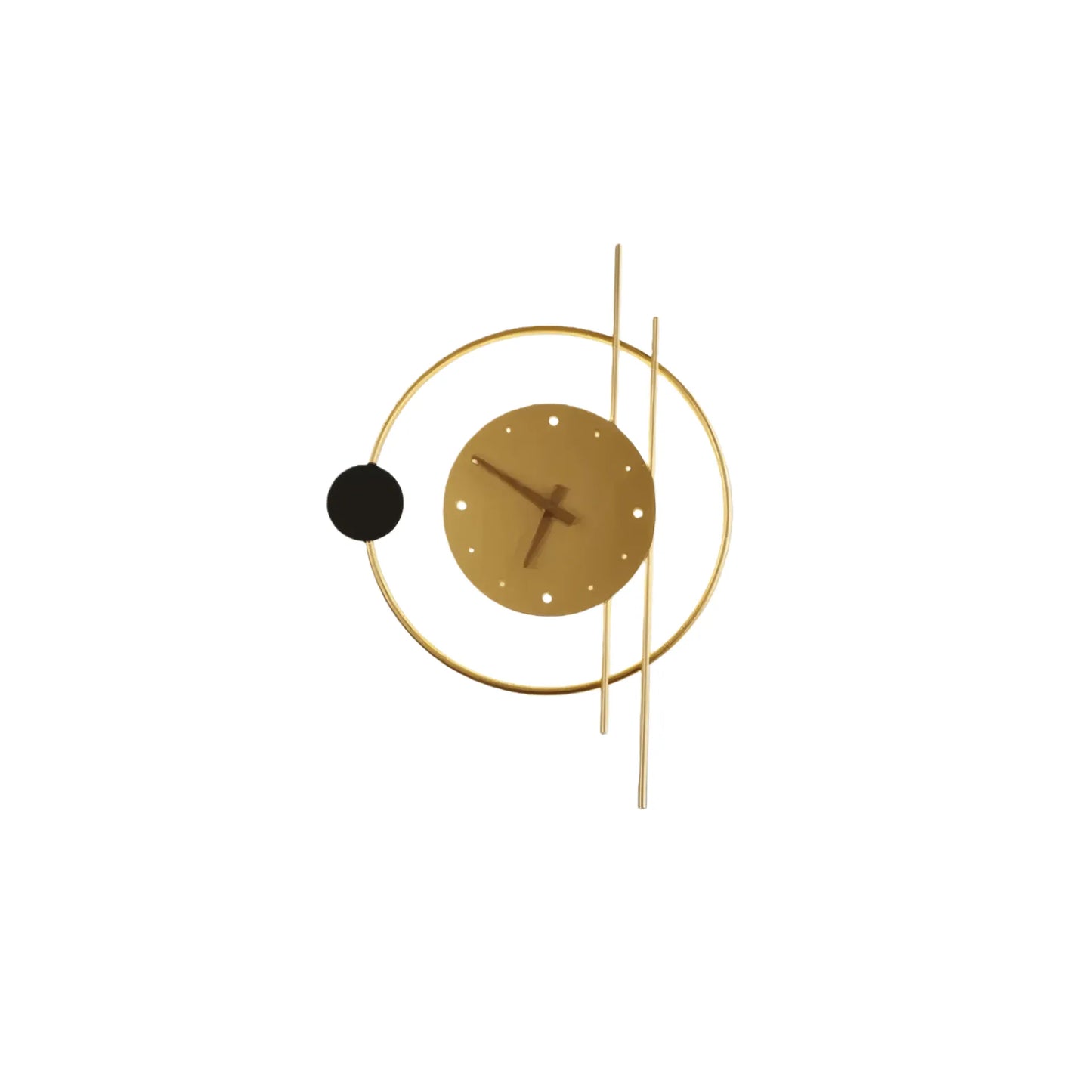 Art Deco Wall LampClock-Inspired