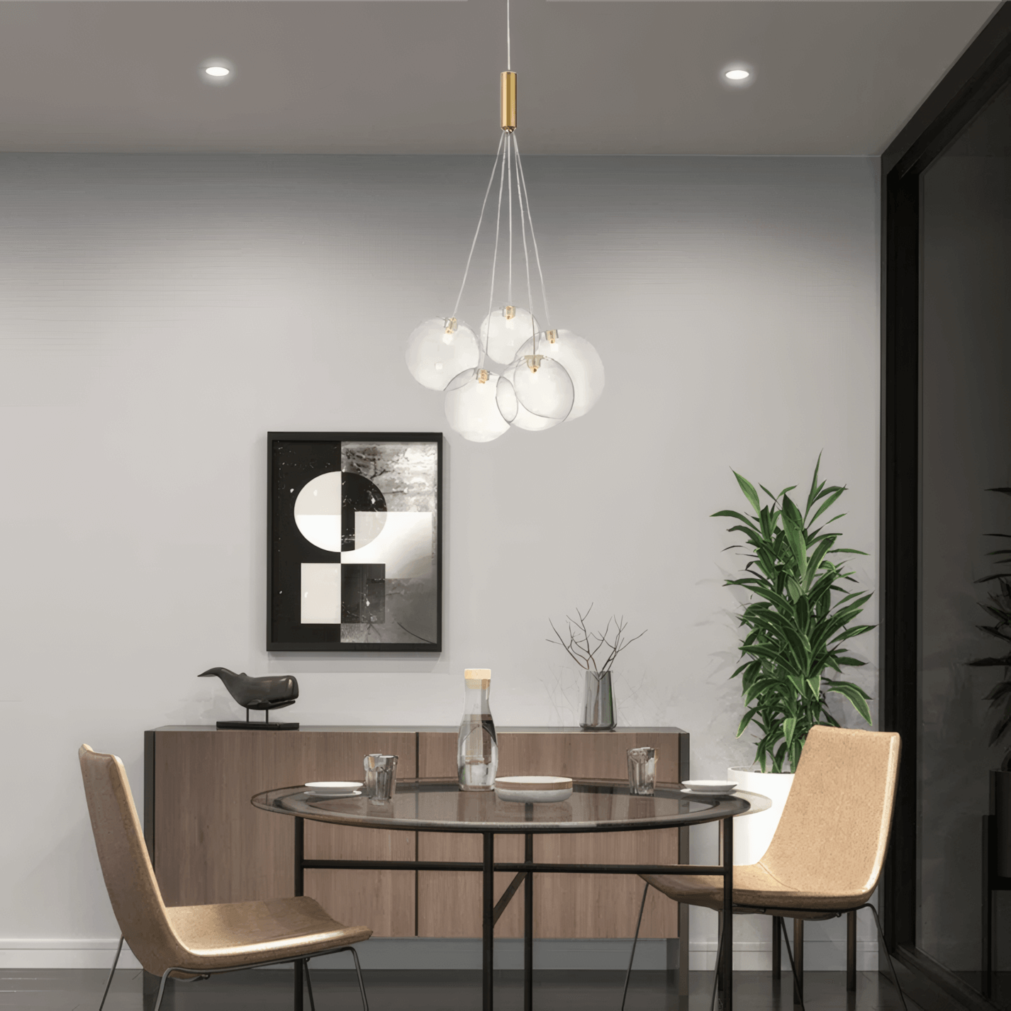 Designer Bubble Pendant Light