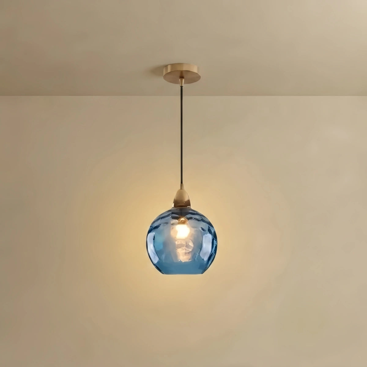 Vetro Modern Bubble Glass Pendant Light - 10 Color for Kitchen Island