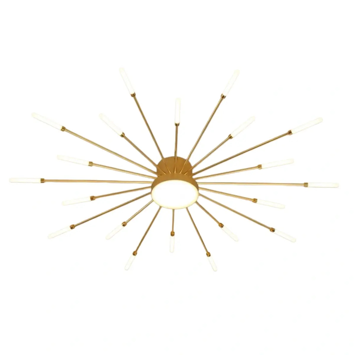 Nebula Modern Firework Ceiling Light – Gold/Black for Bedroom Dining Room Living Room