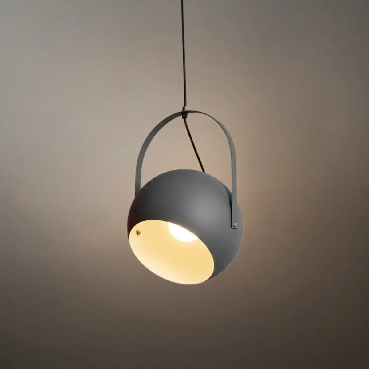 Morandia Nordic Art Deco Pendant Light — 5-Color Metal for Bedroom