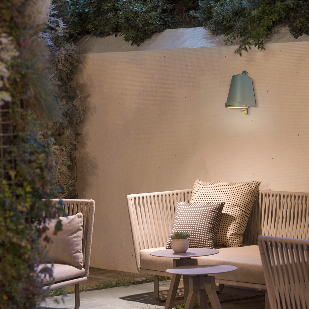 Modern Conical Outdoor Wall Lamp