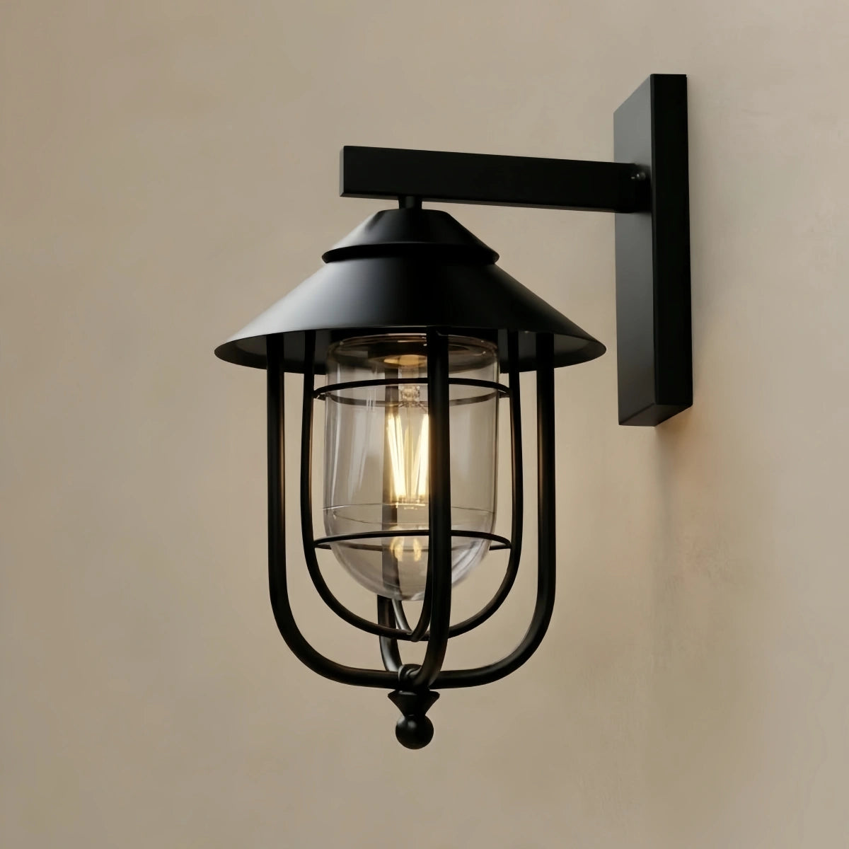 Irondale Industrial Outdoor Wall Lamp - Waterproof light for Garden