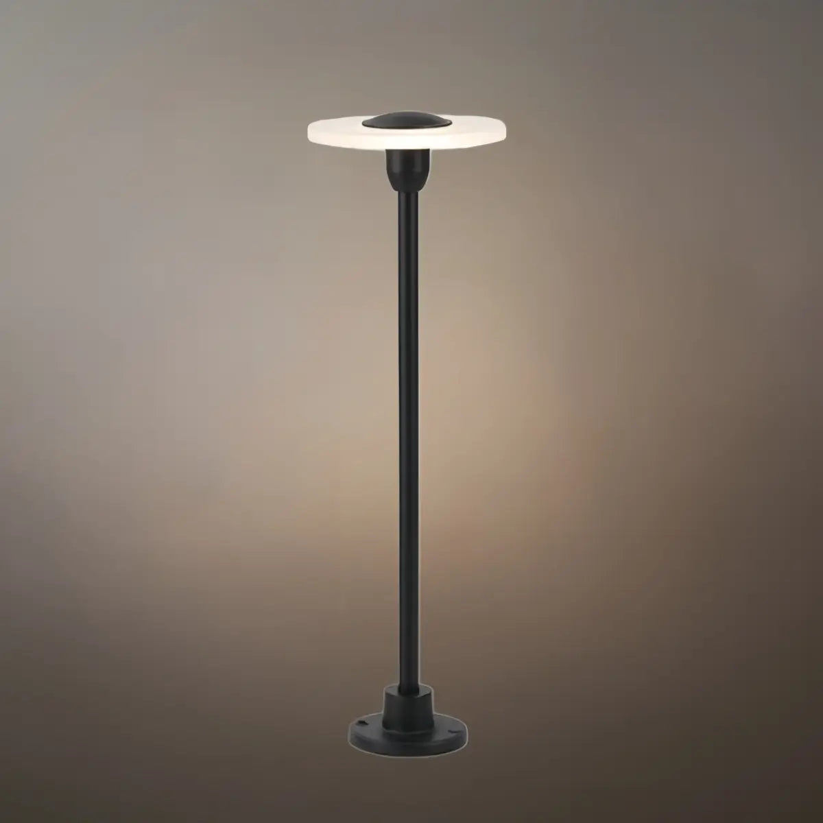 Minimalist Floor Lamp--Aluminum & Acrylic Outdoor Garden