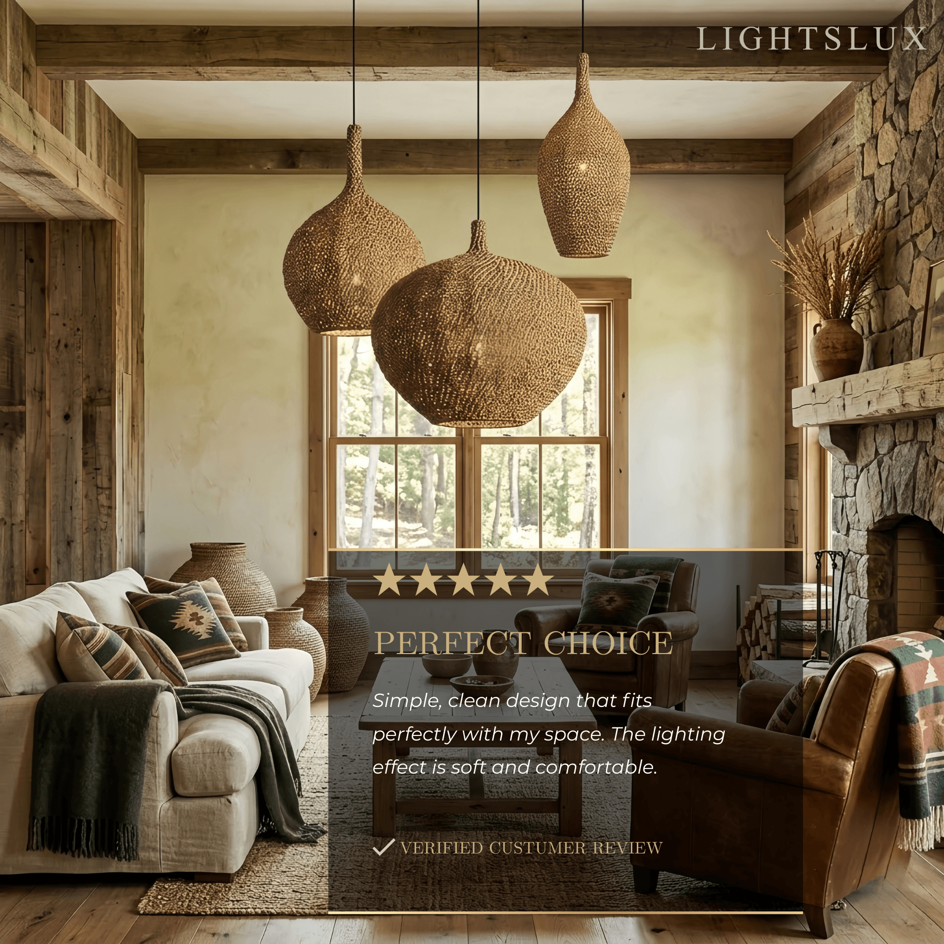 Bamburo Pendant Light