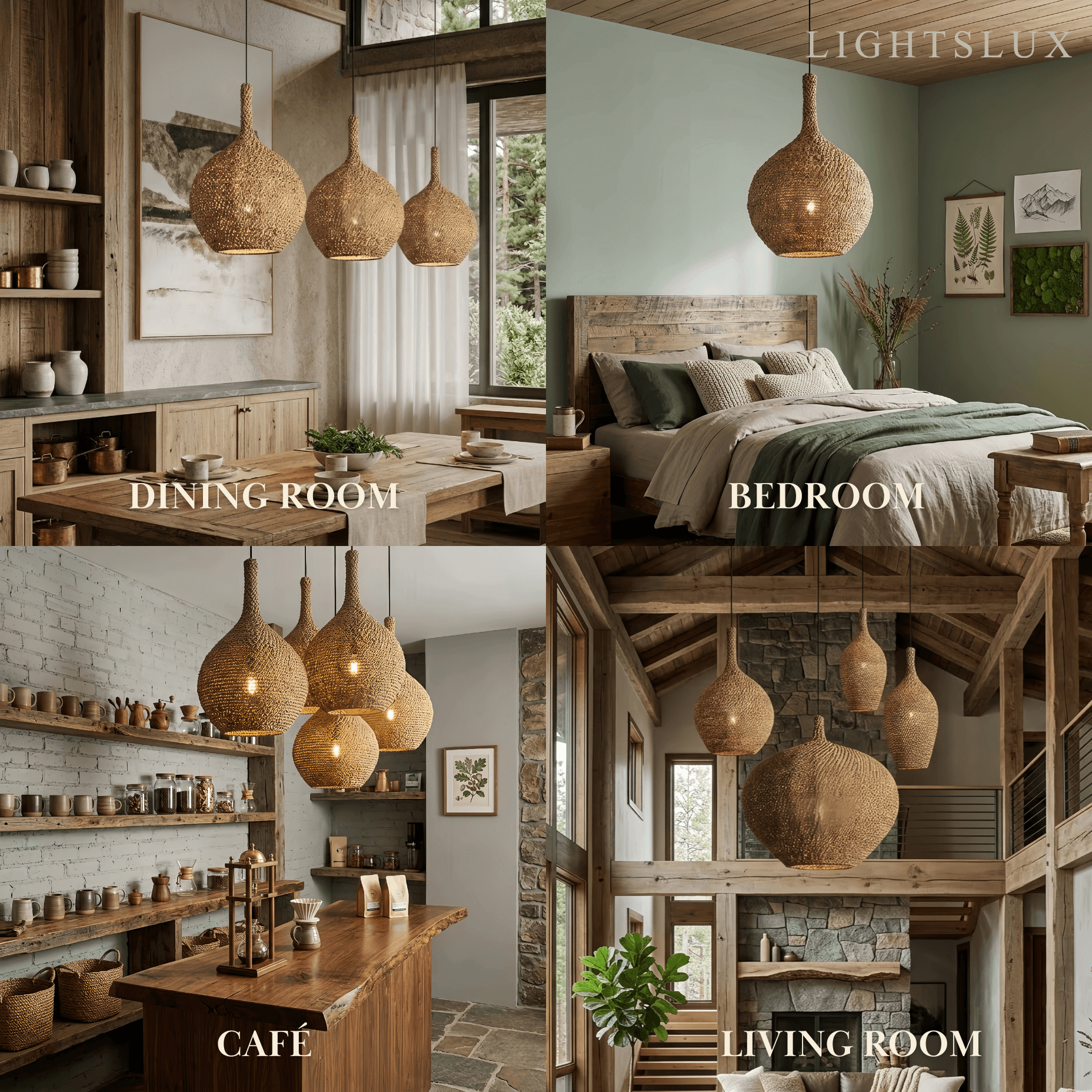 Bamburo Pendant Light