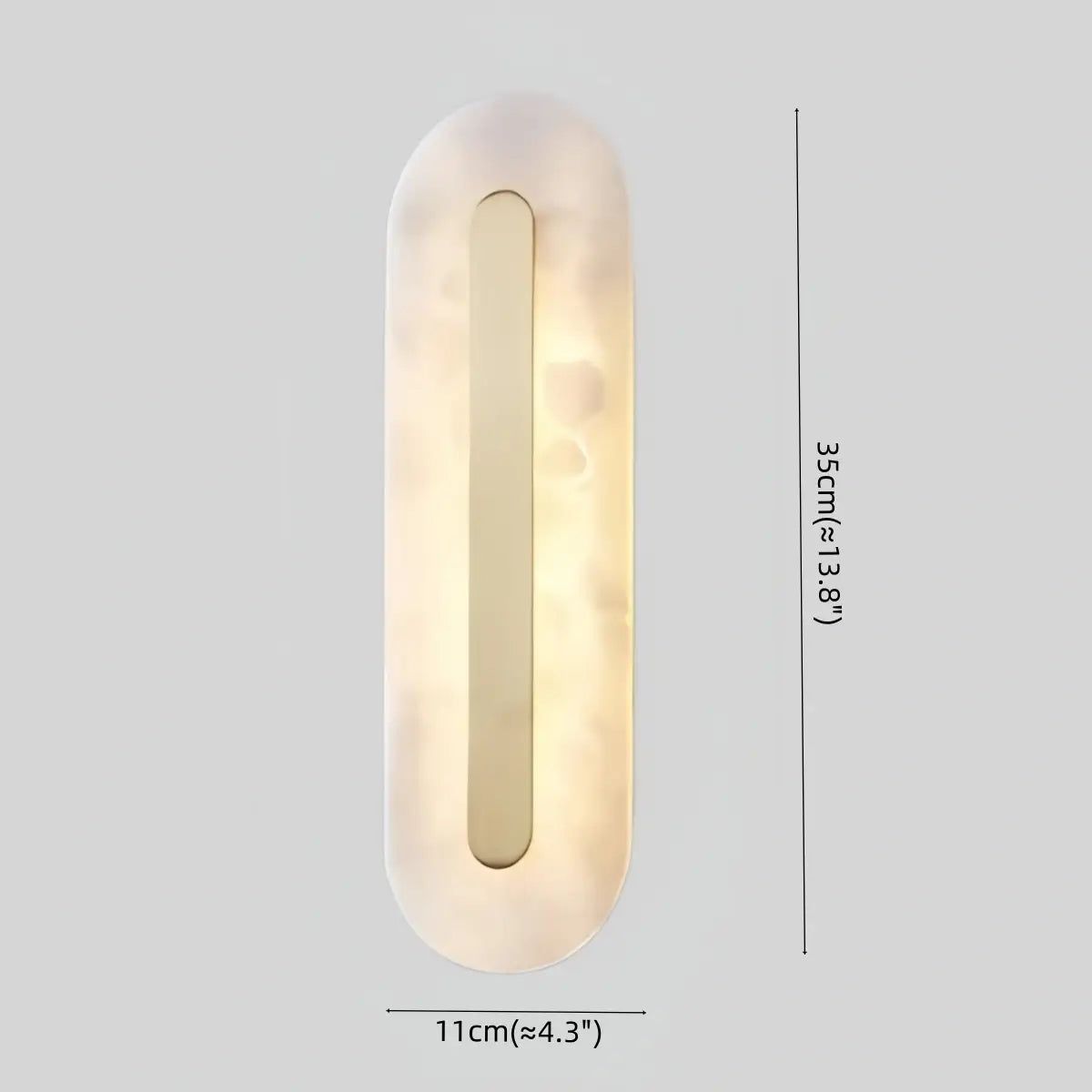 Alba Modern Alabaster Wall Light