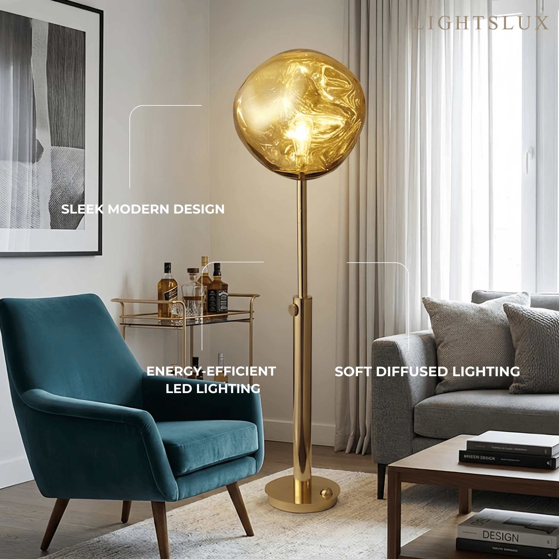 Stellar Modern Floor Lamp