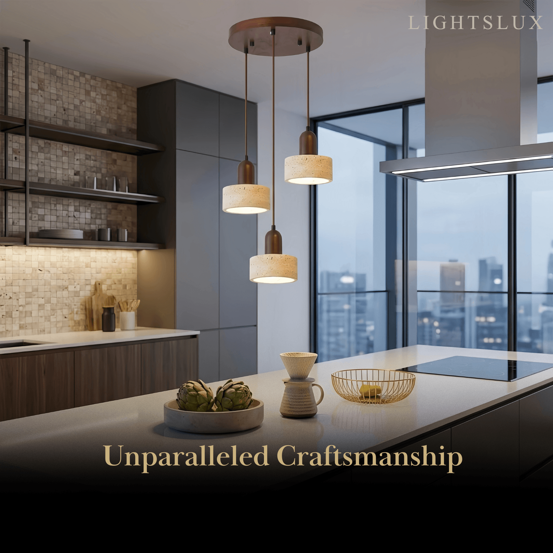 Strata Minimalist Multi-Light Pendant