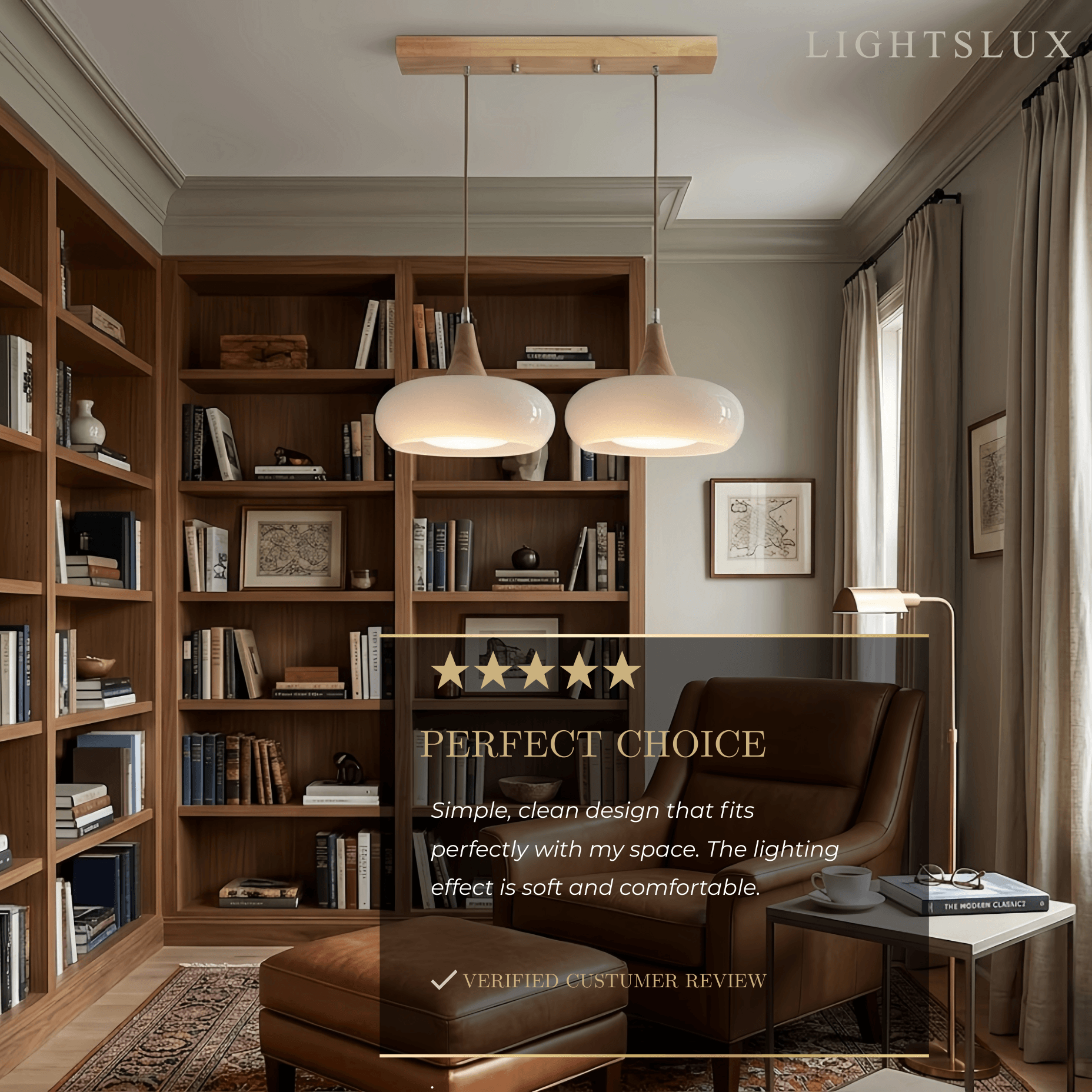 Modern Glass Pendant Light