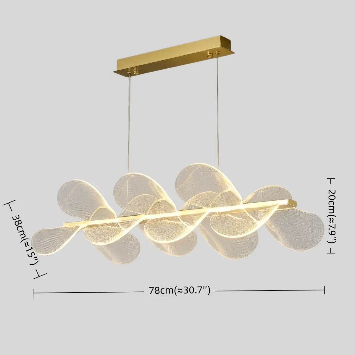 Modern Acrylic Chandelier