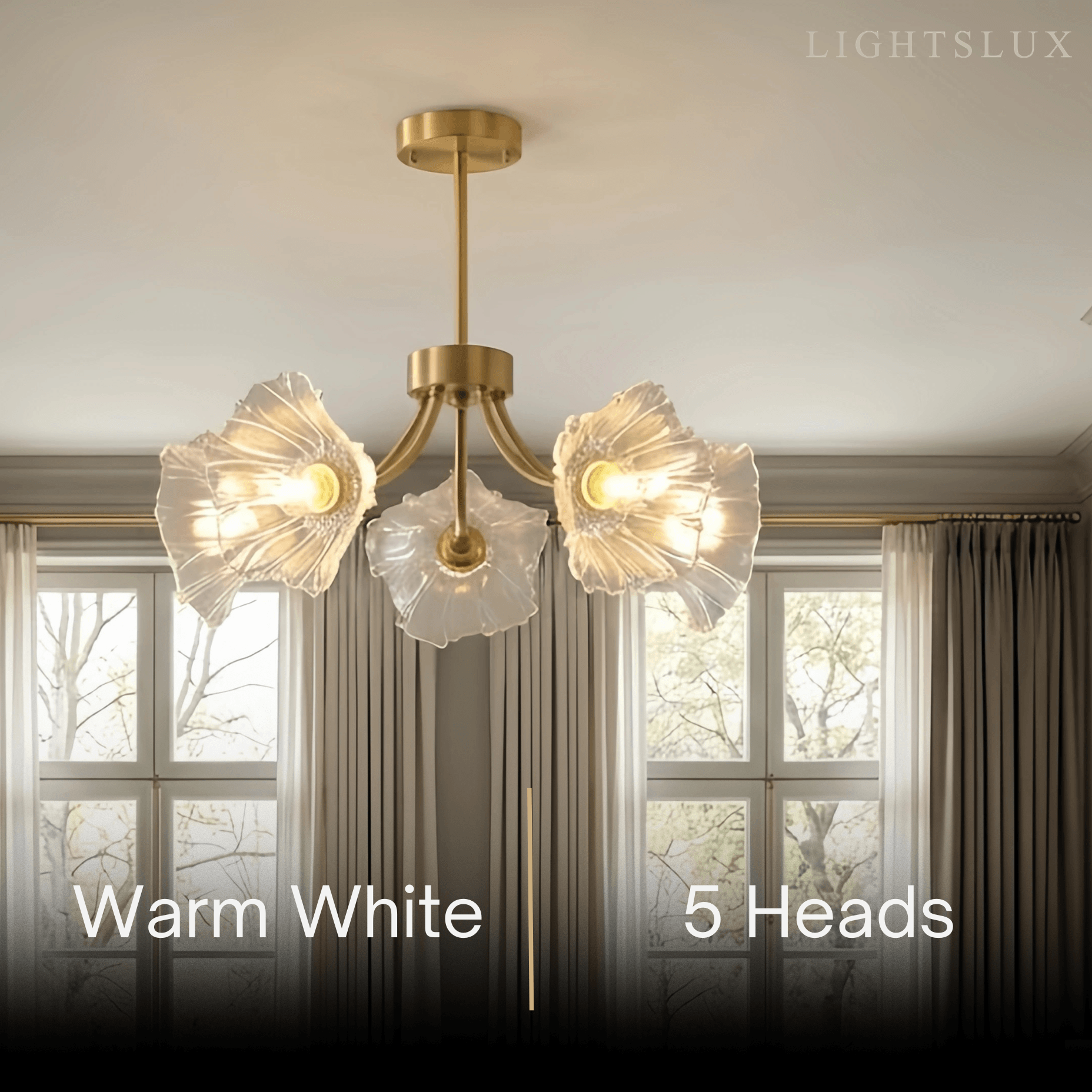 2Vetro Modern Chandelier