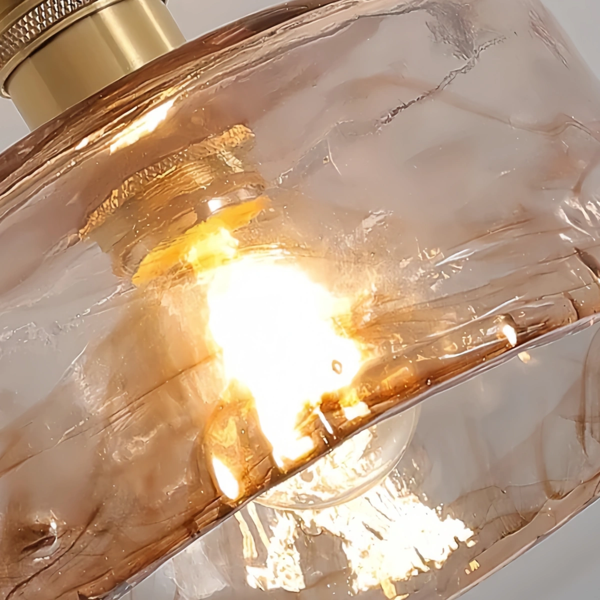Vetro Vintage-Inspired Ceiling Light