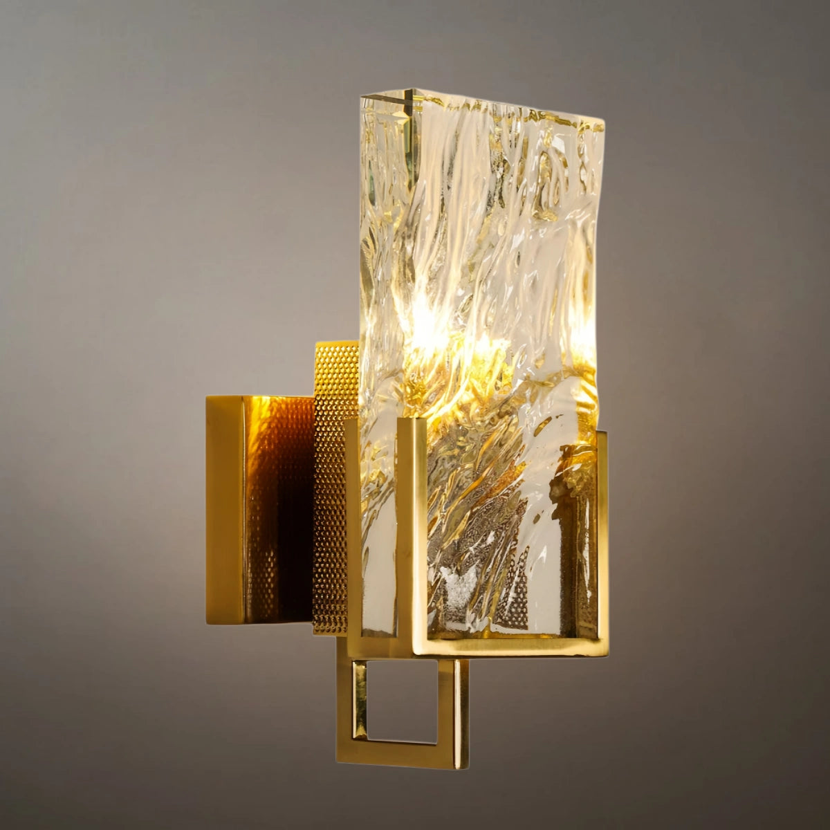 Lunara Art Deco Crystal Wall Lamp