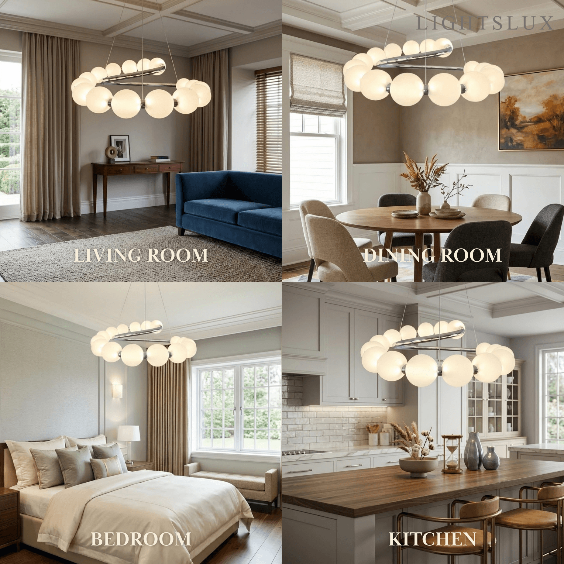 Vivara Modern LED Chandelier