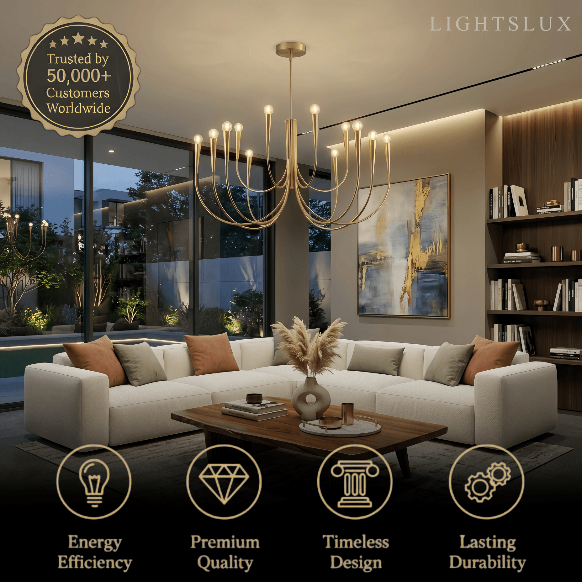 Nebula Minimalist Chandelier