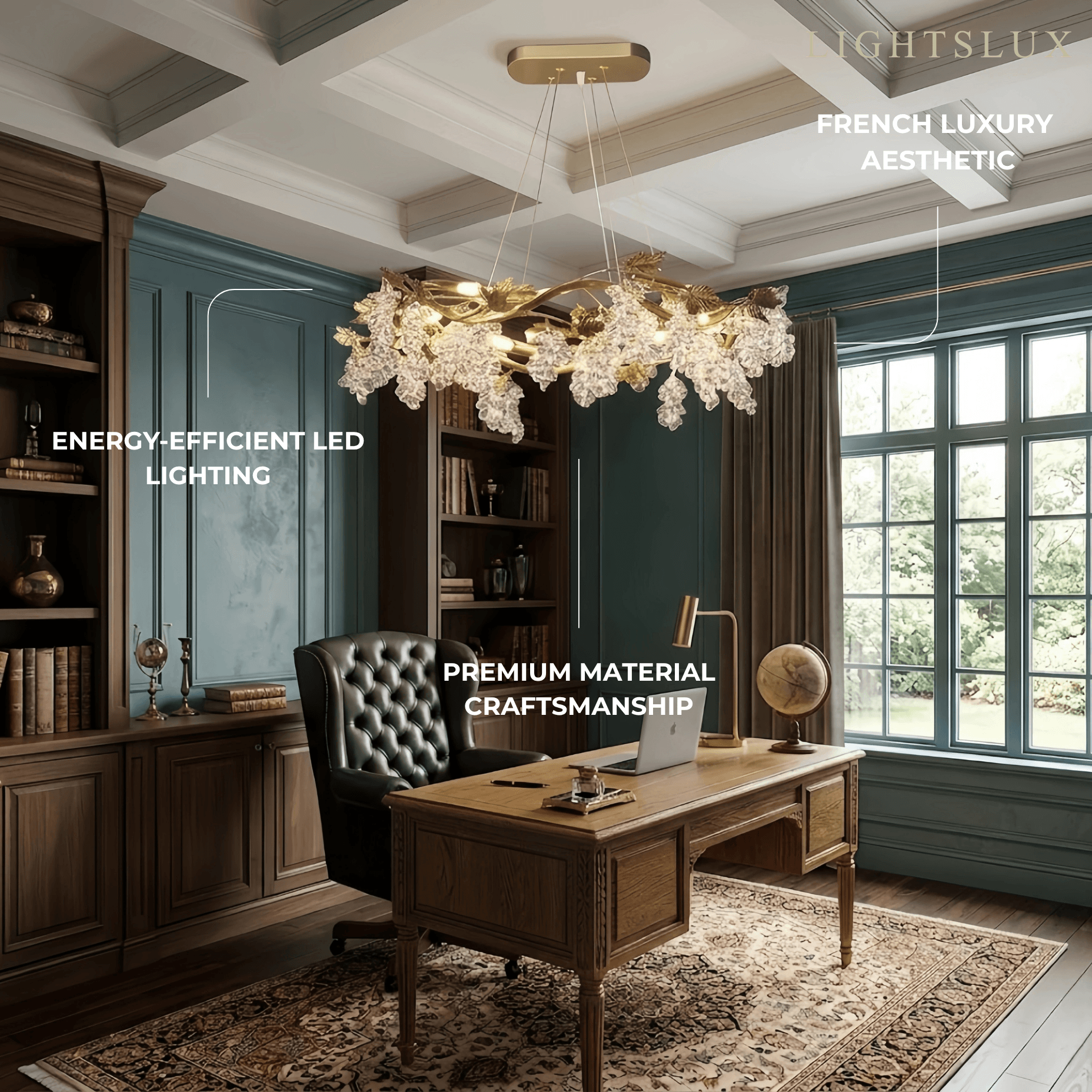 Excelis Luxury Crystal Chandelier