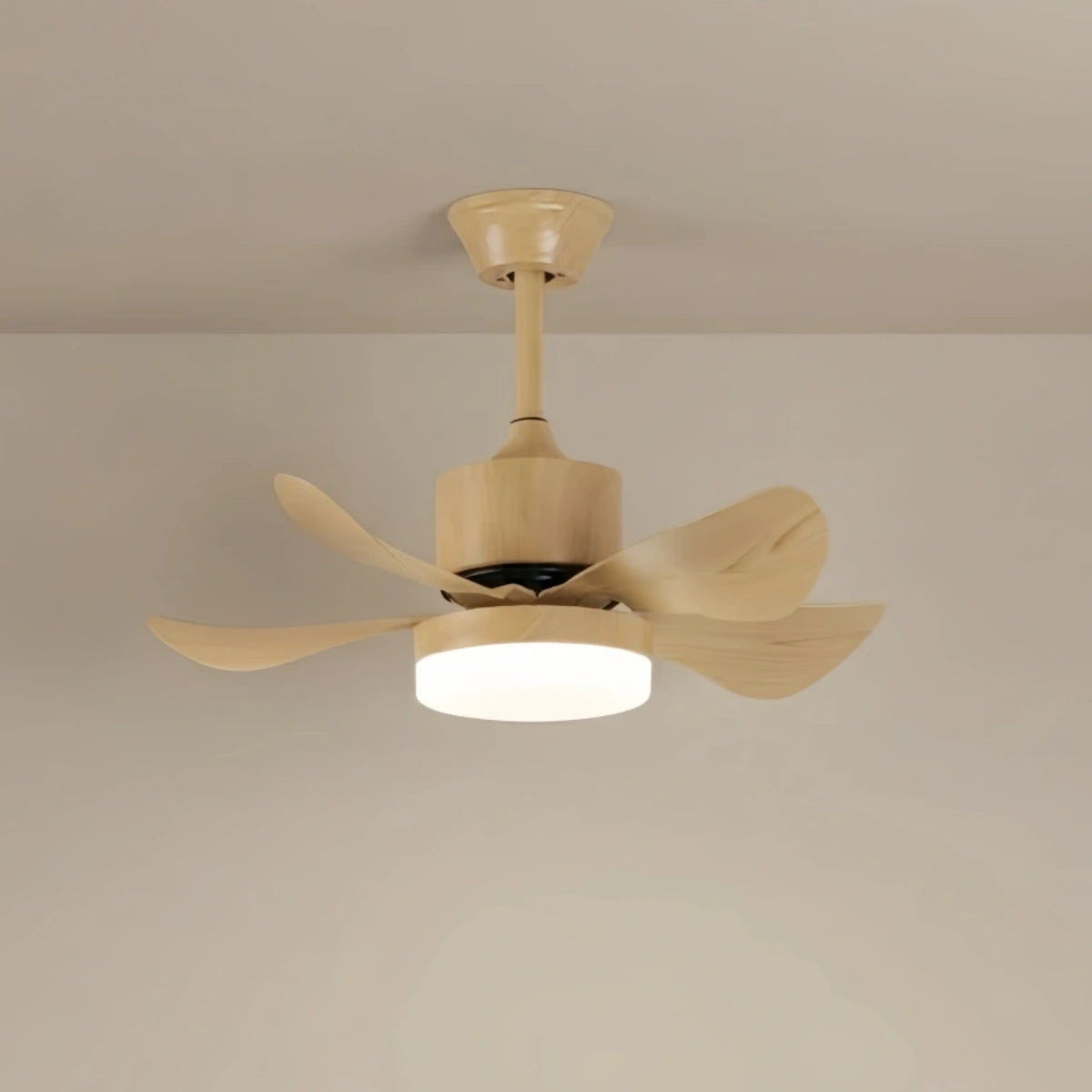Ceiling_Fan_Light_Metal_ABS_with_LED_White_Oak_Grey_Black_Green